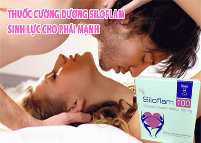 Siloflam 100 trị xuất tinh sớm kéo dài thời gian nam