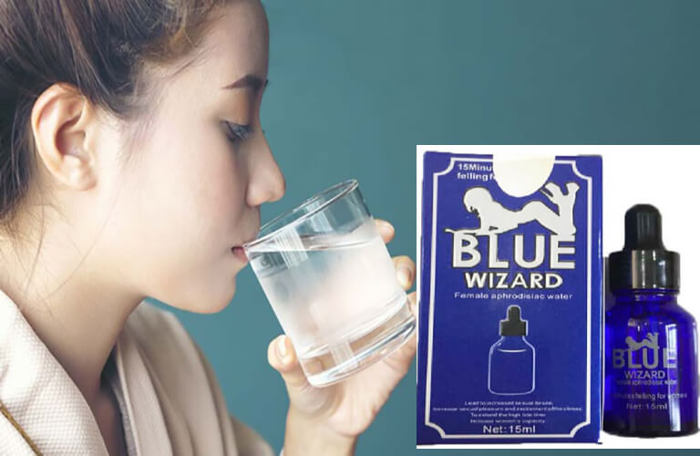 Thuốc kích dục nữ dạng nước Blue Wizard hiệu quả cao
