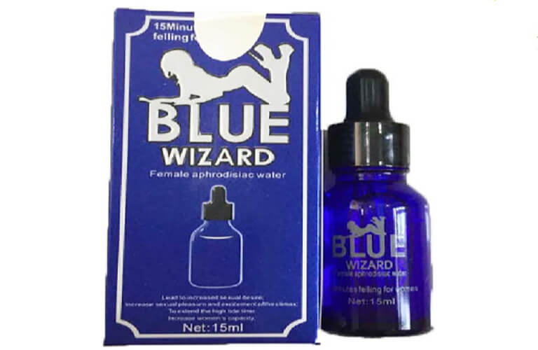 Thuốc kích dục nữ dạng nước Blue Wizard hiệu quả cao
