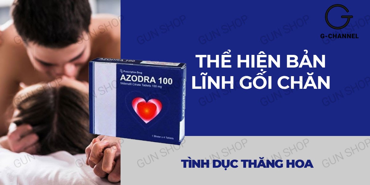 Viên uống Azodra 100mg tăng cường cương dương kéo dài