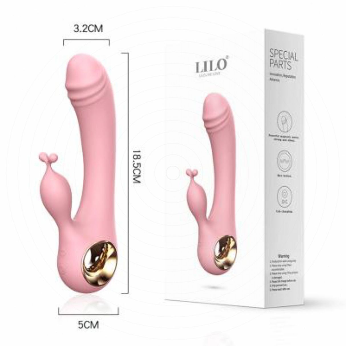 Dương vật rung nhánh LILO giá tốt đa dạng chế độ rung dễ dùng 