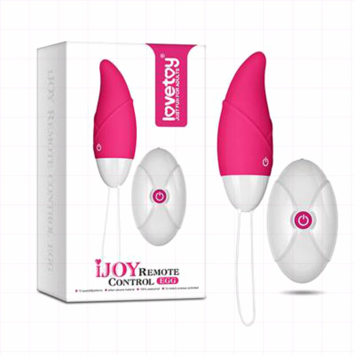 Trứng rung cao cấp Lovetoy iJoy massage điểm G làm mới đời sống tình dục 
