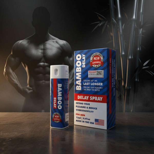 Thuốc xịt Bamboo Delay Mỹ chính hãng, kéo dài quan hệ, chống xuất tinh sớm 