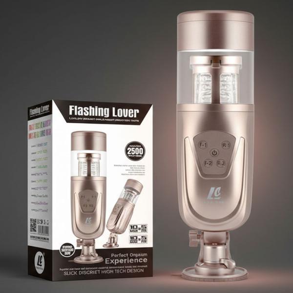 Máy thủ dâm tự động Flashing Lover dễ sử dụng sướng nhanh 